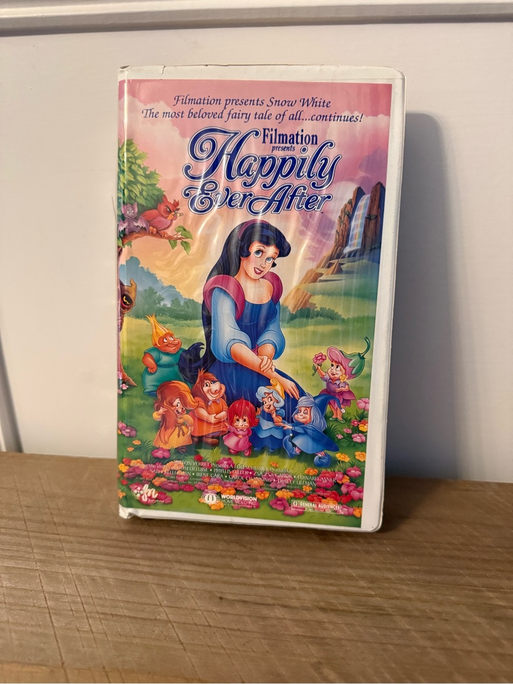 Happily Ever After VHS - Snow White Artwork by Filimation